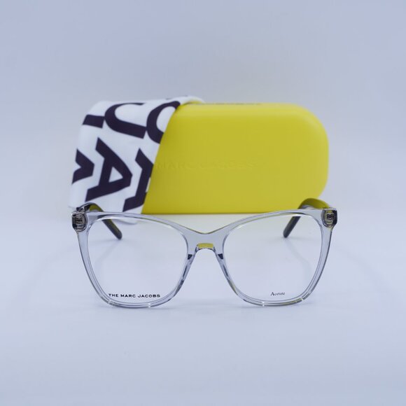 Marc Jacobs MARC 600 0KB7 00 Cat Eye Eyeglasses 52mm – Transparent Grey - Picture 4 of 13